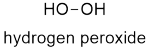 ไฮโดรเจนเปอร์ออกไซด์1